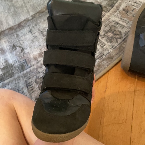 Candie’s wedge shoes 80s vibes like new sz 8.5 - Picture 10 of 11